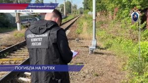 Поезд насмерть сбил женщину в Нижегородской области