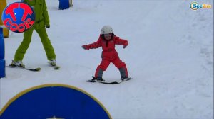 ✔ Кукла Беби Борн и Ярослава катаются на лыжах   Doll Baby Born with Yaroslava in Bukovel