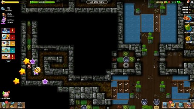 Затерянный Ацтекский Храм | Lost Aztec Temple | Изумительные Лабиринты 4 #6 (PC) | Diggy's Adventure