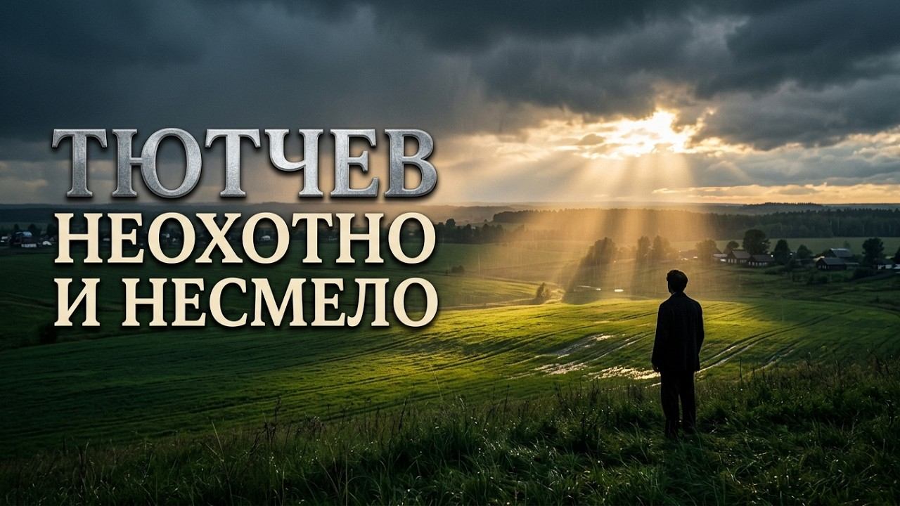 Федор Тютчев Неохотно и несмело 8