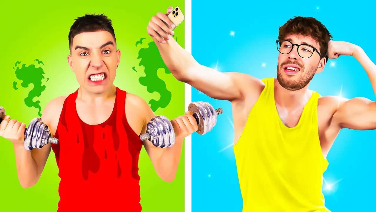 A4 - ТИПЫ ЛЮДЕЙ в ТРЕНАЖЕРНОМ ЗАЛЕ !