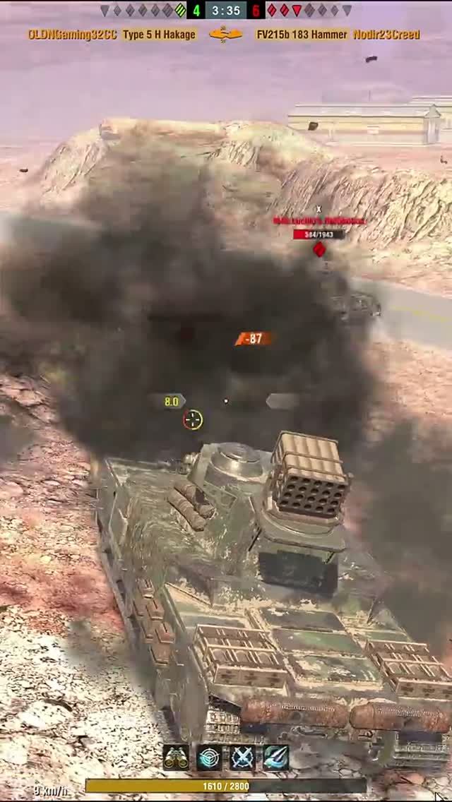 MY FIRST game of the DAY was a 1 VS 4 with TYPE 5 HEAVY