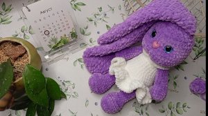 Вязальный рай 2. Отчет 11. Рога, копыта... нет, все таки уши😉.