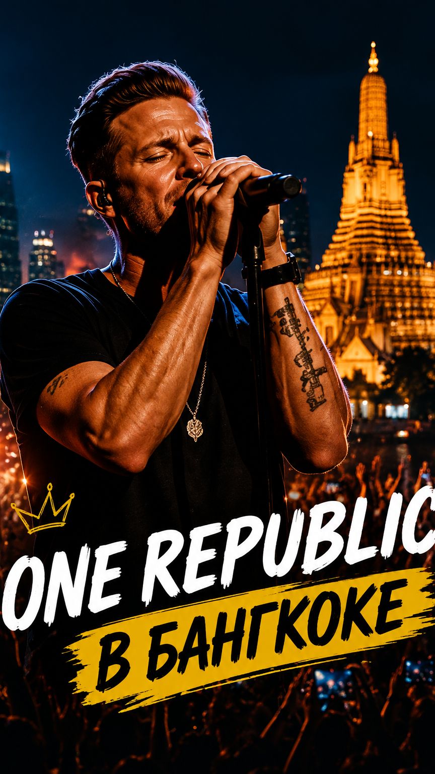 У OneRepublic богатая история, связанная с Бангкоком