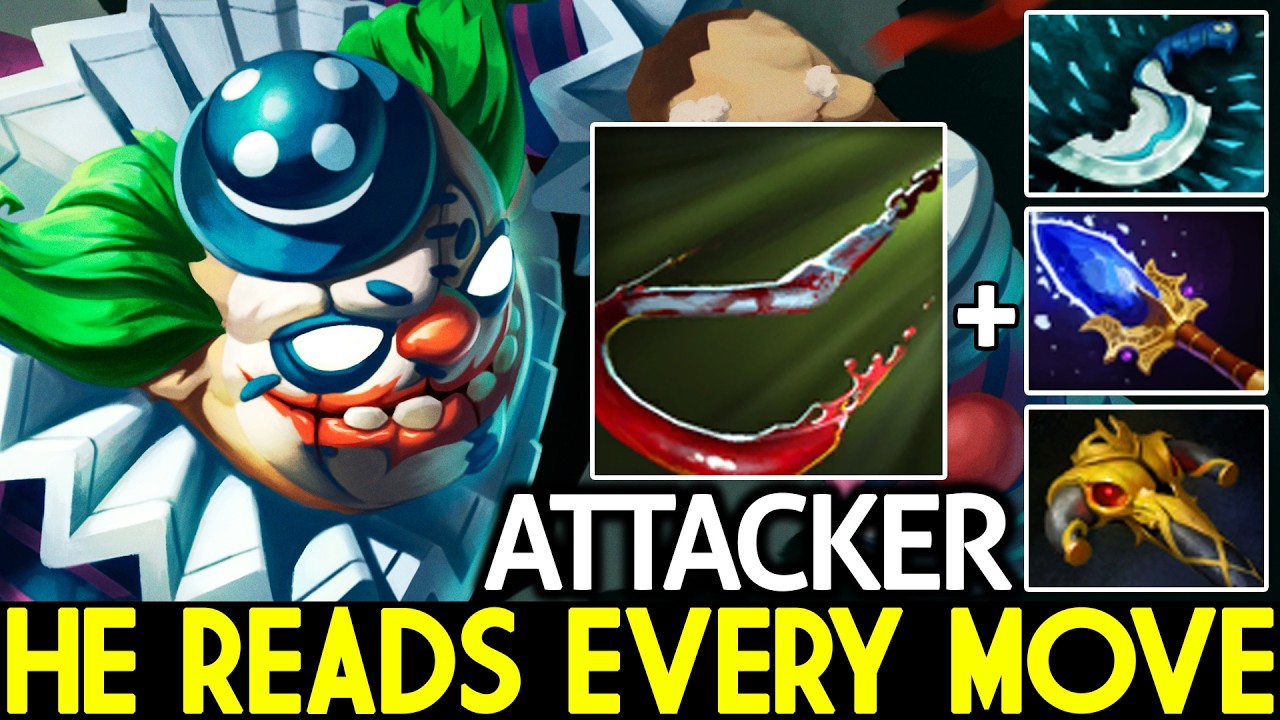 ATTACKER [Pudge] читает каждый мув на 100%. Идеальные хики |Dota 2 By @Dota2HighSchool