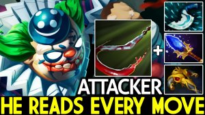 ATTACKER [Pudge] читает каждый мув на 100%. Идеальные хики |Dota 2 by @Dota2HighSchool