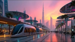 Жизнь в 2050 году | AI-транспорт, умная утопия и роскошные умные купола