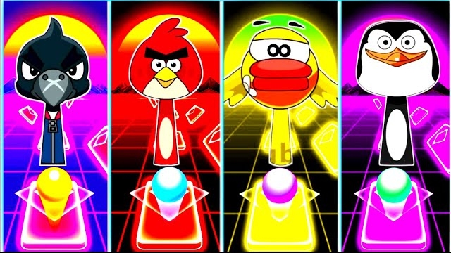 МОЙ СПРУНКИ ОС: ВОРОН VS ПИНГВИНЫ VS ANGRY BIRDS VS FLAPPY BIRD! 🐦⬛🐧🔥