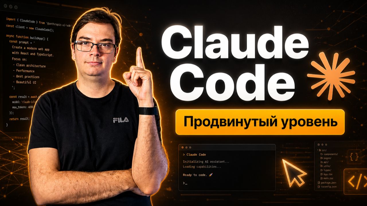 Продвинутый Claude Code: разработка с AI-агентом на практике