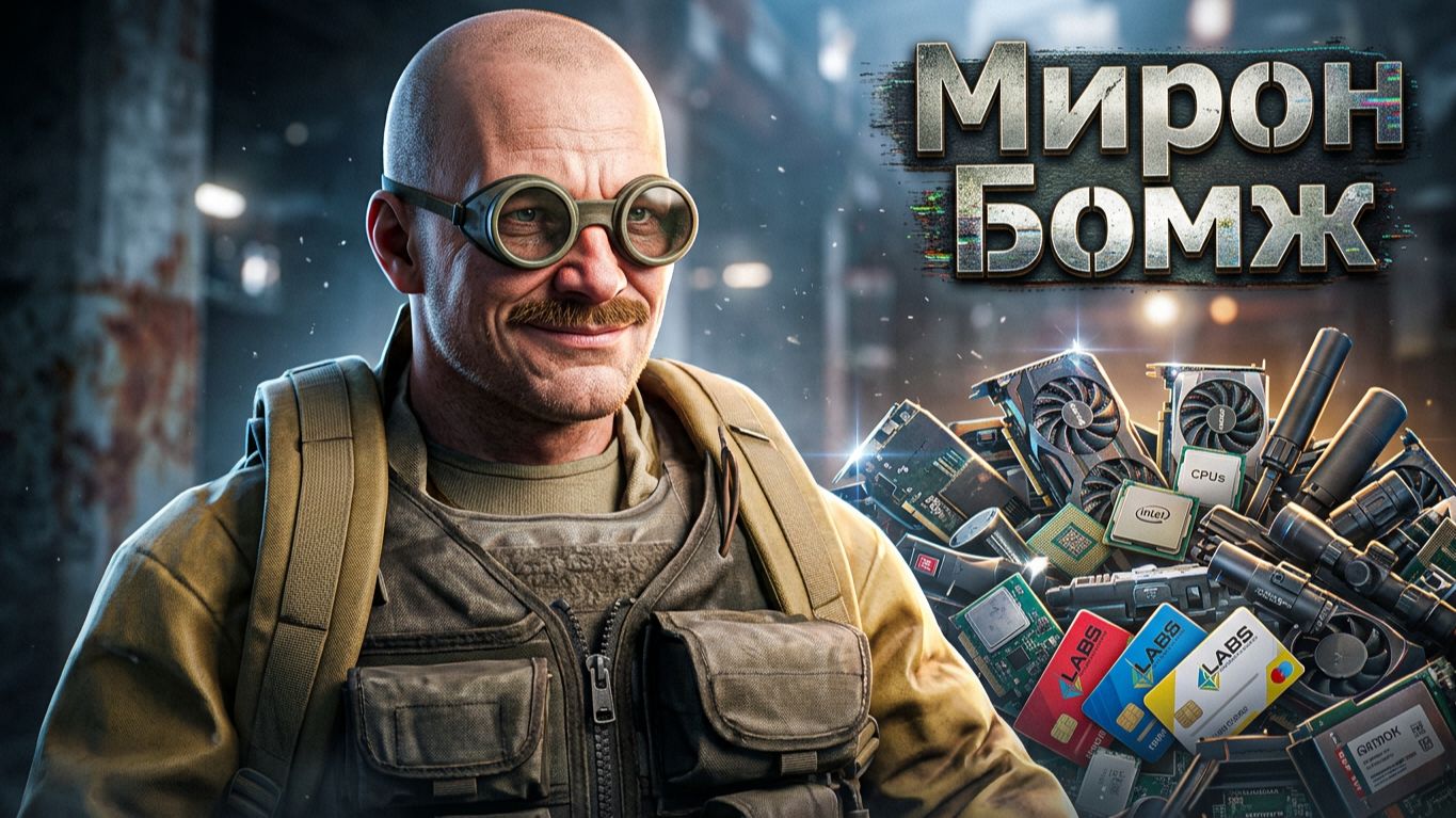 Дикий | Мирон Бомж | Escape From Tarkov | Побег из Таркова | ХАН БАТОН | XAH 6ATOH