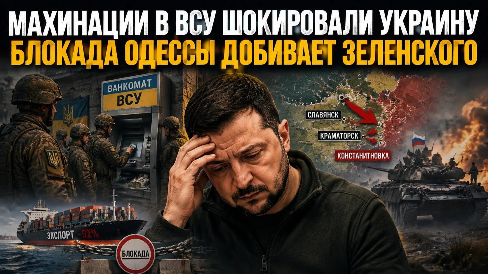 ВСУ превратилось в одичавшую банду! Верховная Рада рыдала из-за морской блокады!