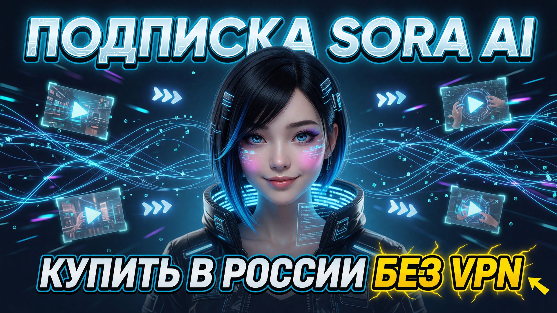 Подписка Sora AI: как купить подписку Сора в России без VPN?