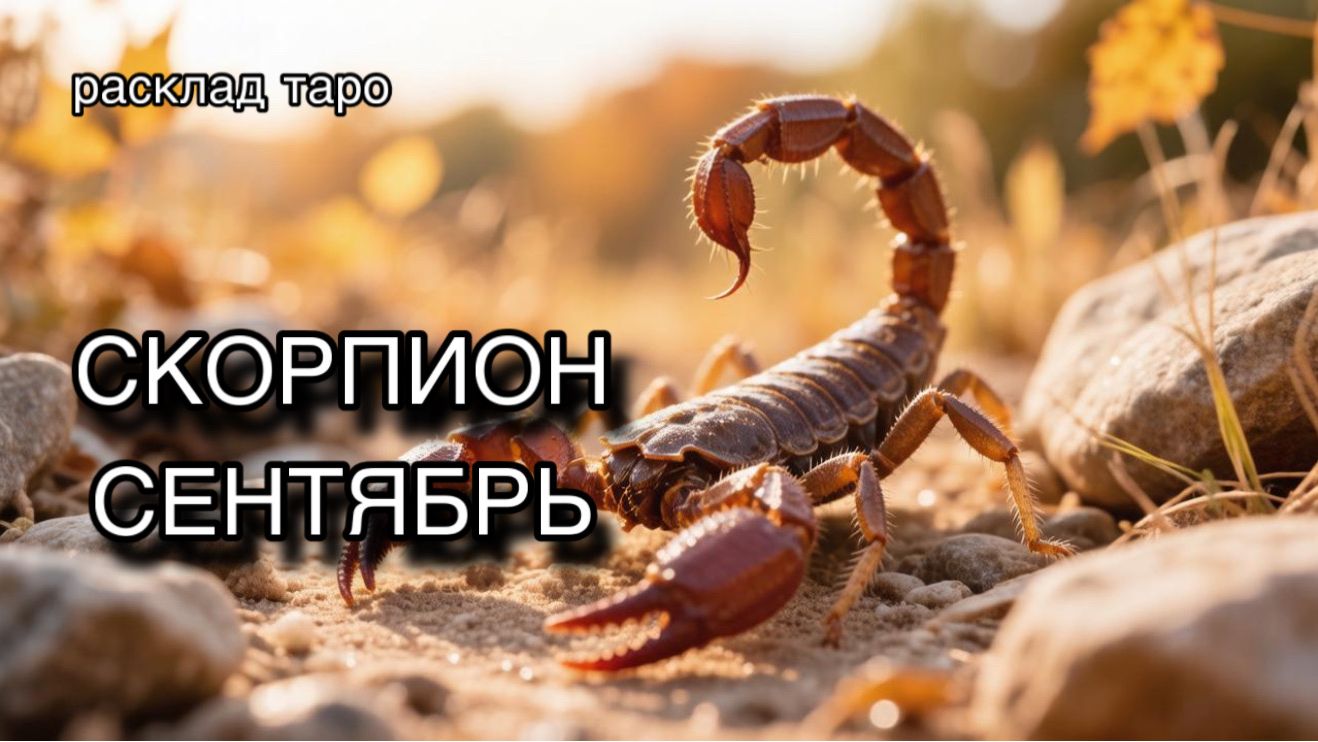 СКОРПИОН таро прогноз на СЕНТЯБРЬ 2026 [расклад таро] [гадание онлайн]