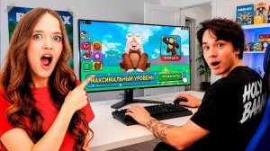 ВЗЛОМАЛ КВИНКУ И ПРОКАЧАЛ ЕЁ В В +1 MONKEY ESCAPE В РОБЛОКС!