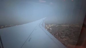 Приземление в аэропорту Ташкента. Boeing 787 Dreamliner. Tashkent airport.