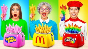 Кулинарный Челлендж_ Я против Бабушки _ Смешные Кулинарные Войны