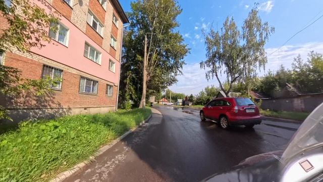 Дорога глазами мотоциклиста | Спокойная мотопрогулка без спешки