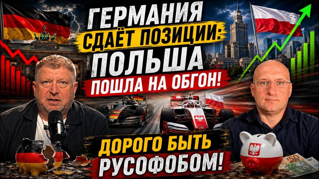 Дорого быть русофобомЕвропа такого не ожидала Польша обгоняет Германию
