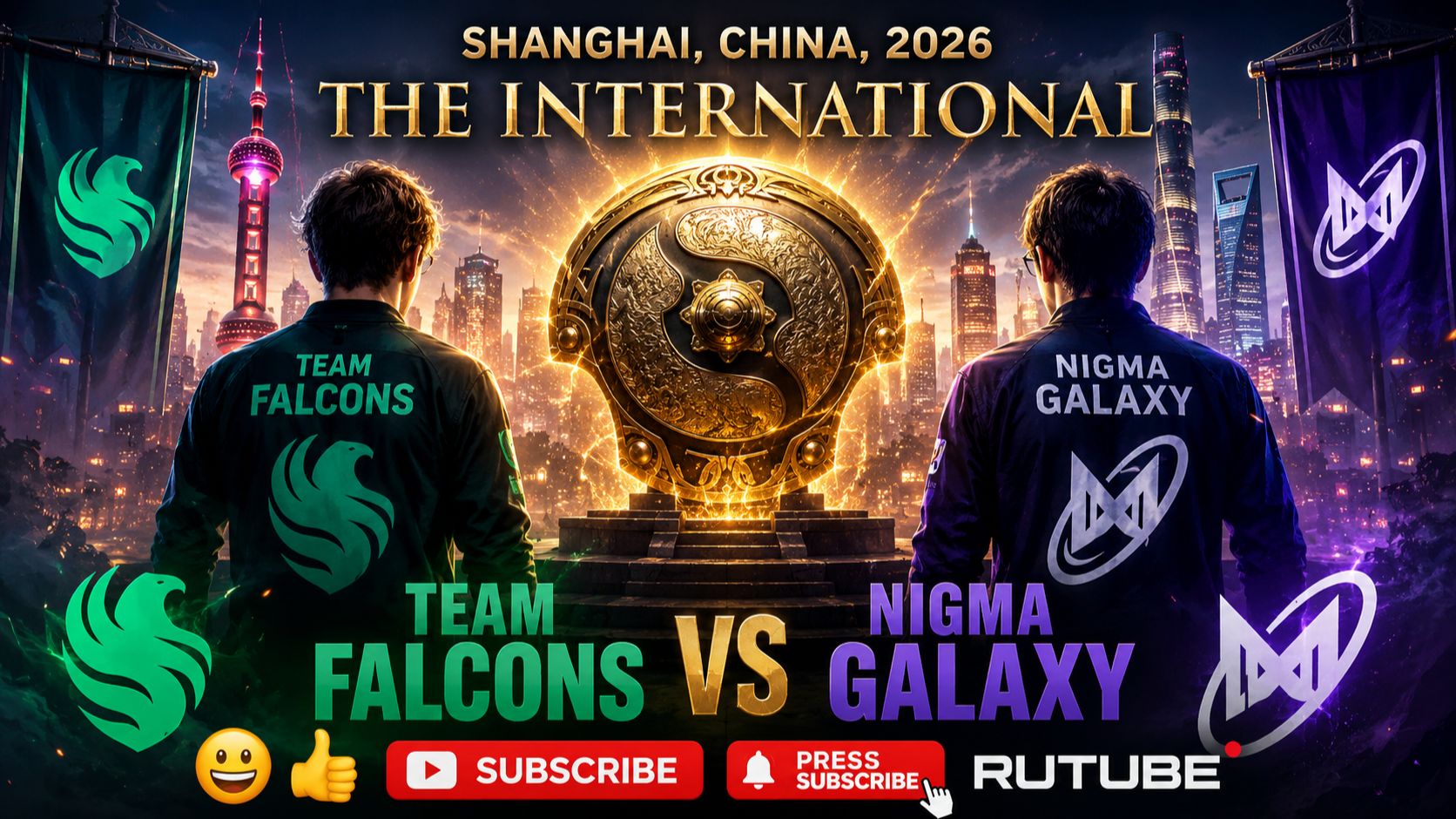 Team Falcons Vs Nigma Galaxy