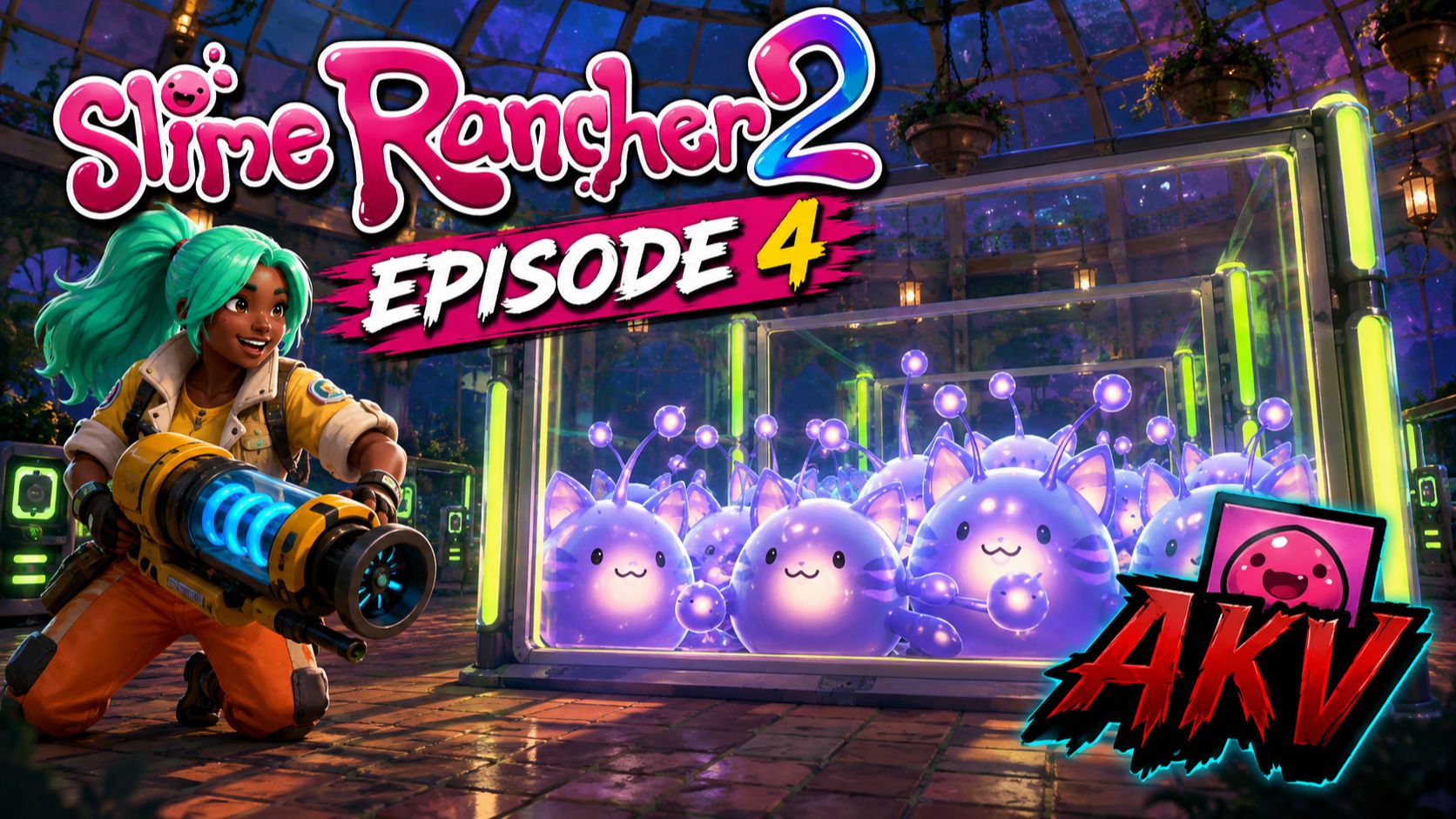 Slime Rancher 2 Эпизод 4 | Фосфорные Табби Ларго! 🐱✨ | AKV