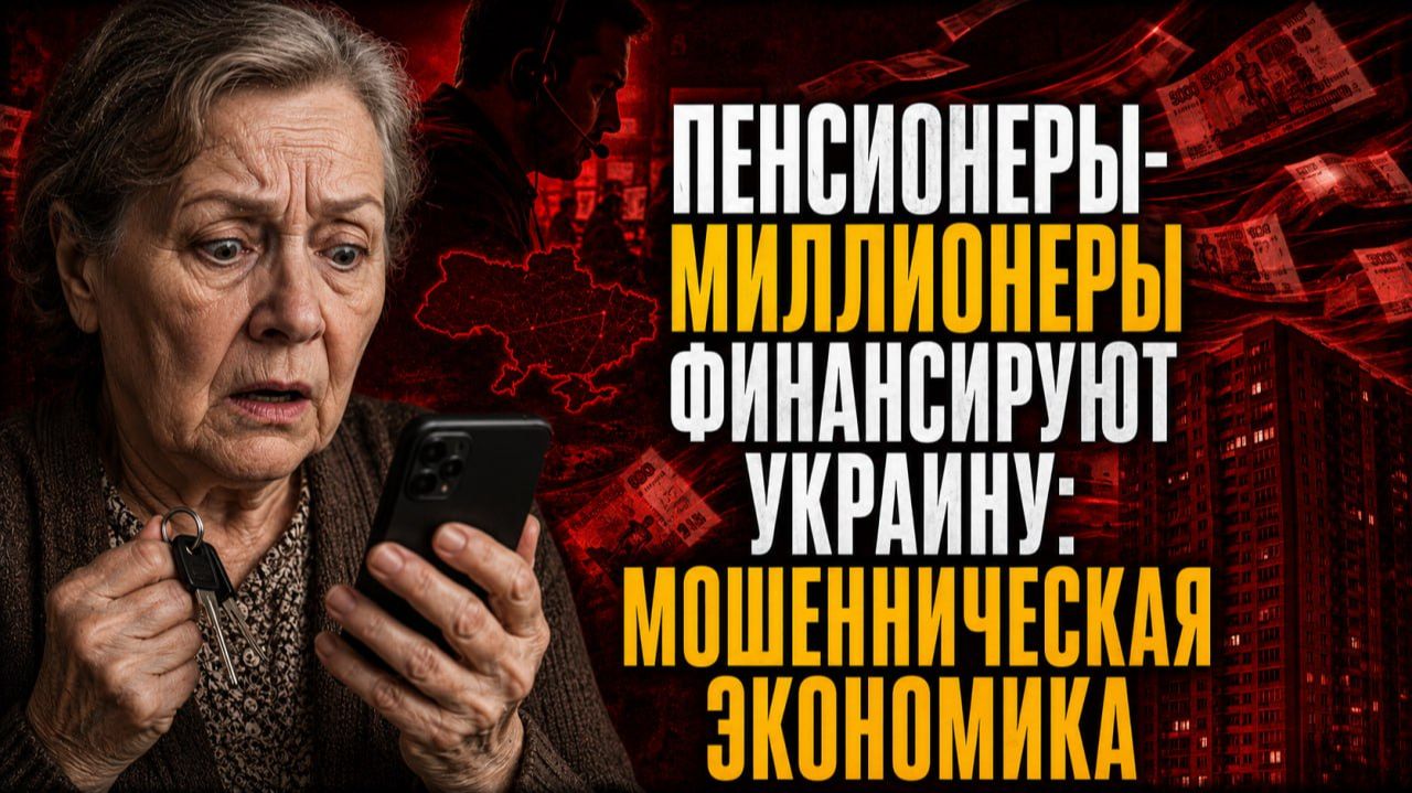 Пенсионеры-миллионеры финансируют Украину: мошенническая экономка