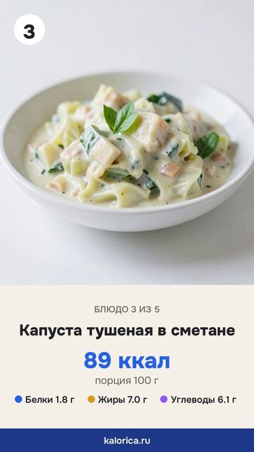 Молочное до 193 калорий — честный расчёт