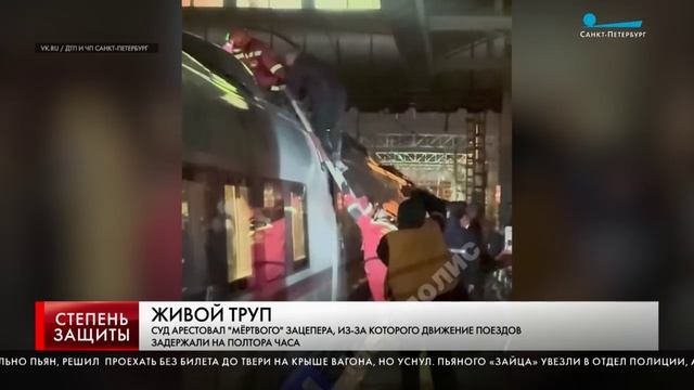 Сюжет телеканала Санкт-Петербург программы Степень защиты