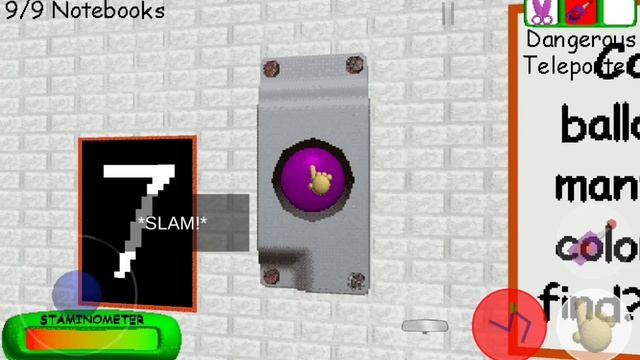 Baldi's Basics Classic Remastered (Part 2) - Secret Ending Null (All Style)