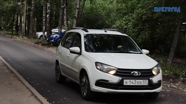 Новгородцы оценили отремонтированный проезд в рамках региональной программы