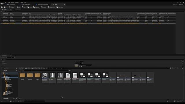 15. Recipe Data Table (procedural) Creating Endless Crafting Combine Recipes