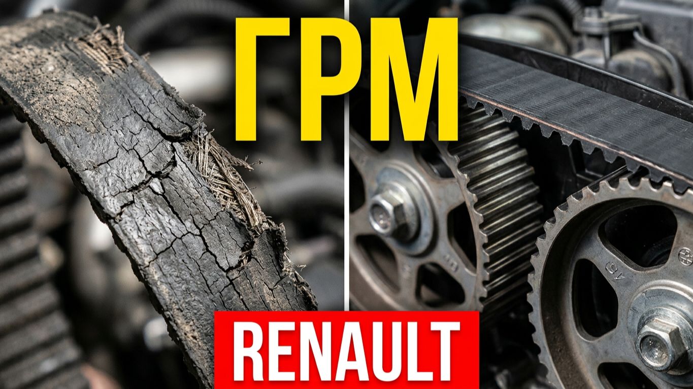 КАК ПОМЕНЯТЬ РЕМЕНЬ ГРМ НА RENAULT DUSTER ДИЗЕЛЬ (РЕНО ДАСТЕР)