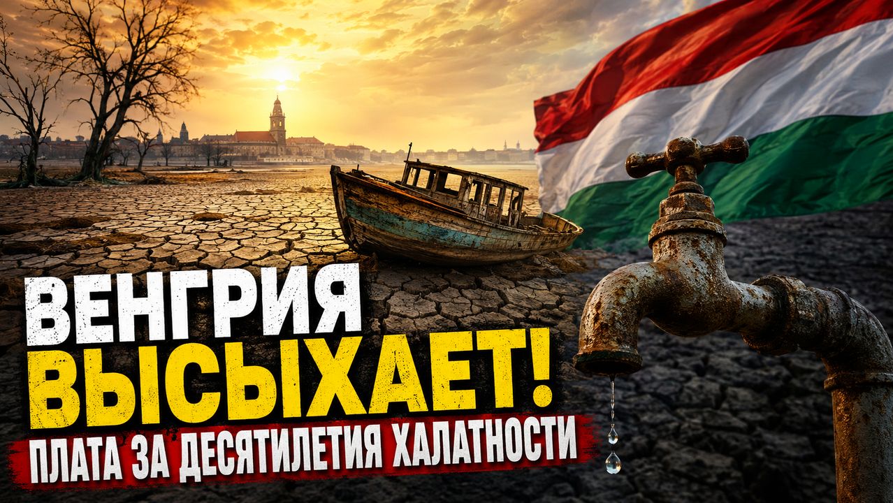 HUNGARY DRYING OUT! Drought Drains Lakes As Decades Of Water Mismanagement Take Toll