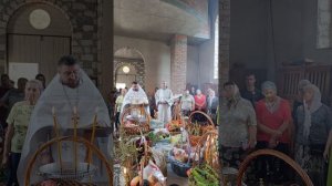 #Преображение Господа Бога и Спаса нашего Иисуса Христа. Освящение воды и плодов земных. 3 часть