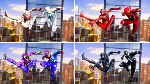 Marvel's Spider-Man 2 - Opening Scene With All Best Combos Suits