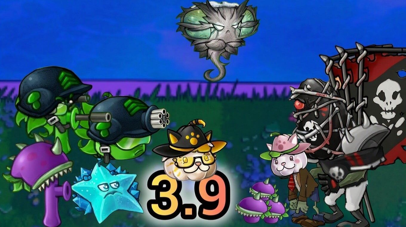 Обзор ОБНОВЛЕНИЯ 3.9 в ФЬЮЖН ПВЗ FUSION PVZ:новые Зомби, Растения и дисбаланс
