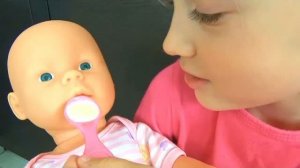 Baby Born feeding and Care