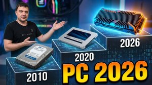 ХУДШАЯ ОШИБКА - СТАВИТЬ HDD в 2026! МЕНЯЕМ НАКОПИТЕЛИ.