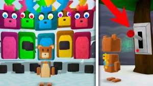 Новый красочный босс-олень - Прохождение игры Super Bear Adventure
