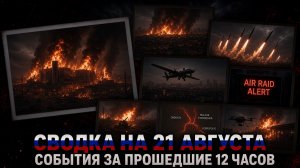 СВОДКА БОЕВЫХ ДЕЙСТВИЙ НА 21 АВГУСТА, КАРТА СВО СЕГОДНЯ, НОВОСТИ , СВО НА УКРАИНЕ 2026 ЮРИЙ ПОДОЛЯКА