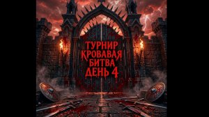 ТУРНИР 5⭐КРОВАВАЯ БИТВА БЕЗ💙ДЕНЬ 4