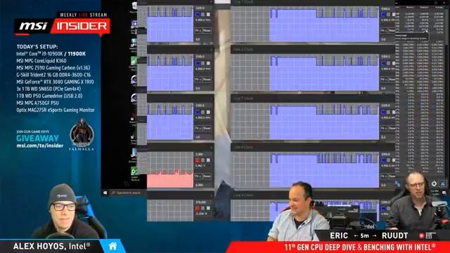 11th Gen CPU Deep Dive & Benching With Intel