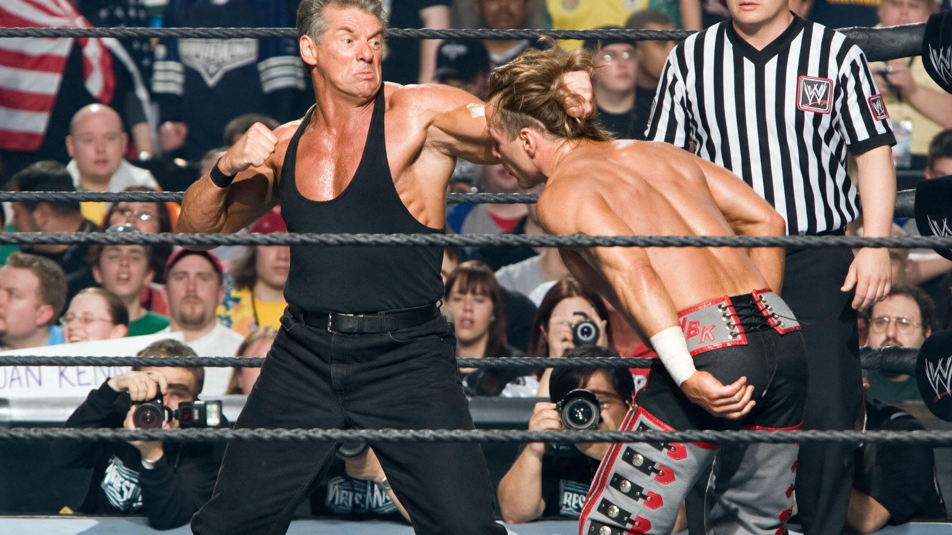 Shawn Michaels Vs Vince McMahon (WWE Wrestlemania 22, 2006)