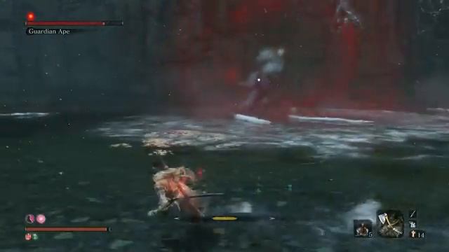 Sekiro Shadows Die Twice - Бой с боссом Обезьяной-хранителем