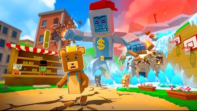ГИГАНТСКИЕ БОССЫ АТАКОВАЛИ ГОРОД SUPER BEAR! 😱🔥 | SUPER BEAR ADVENTURE