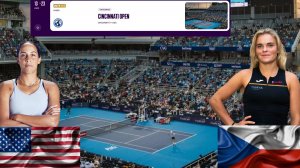 21/8/26 ⏰20:00 (20) 🇺🇸Мэдисон Киз - 🇨🇿Сара Бейлек/🏆WTA1000 🇺🇸Цинциннати. 1/4 финала