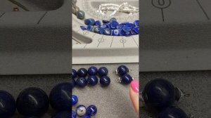 Сет украшений из лазурита