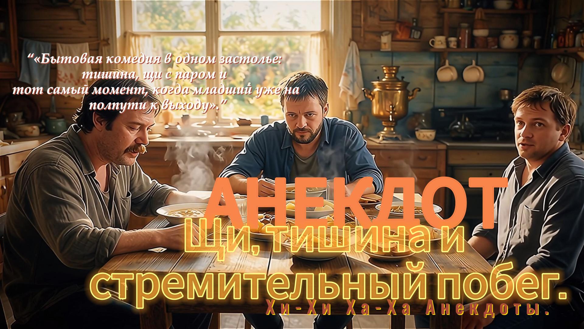 «Щи, тишина и стремительный побег».