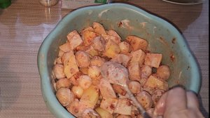 Готовлю картошку с грибами