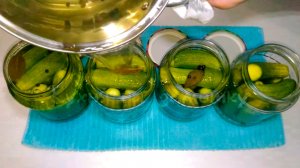 Хрустящие МАРИНОВАННЫЕ ОГУРЦЫ _ Простой рецепт