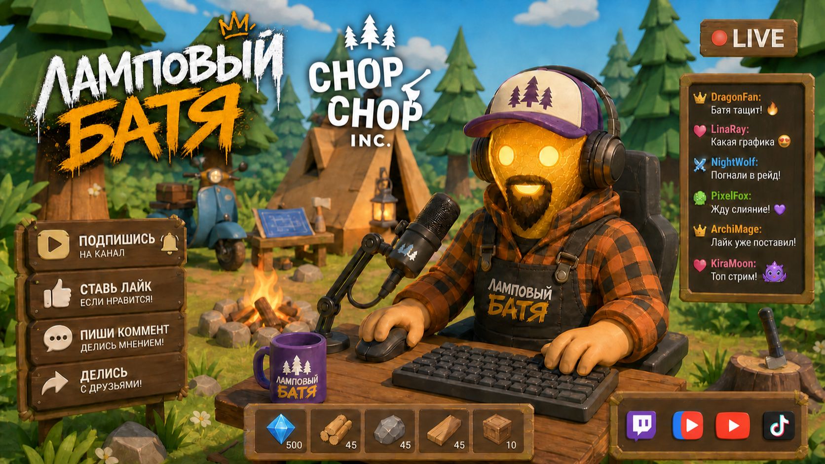 Chop Chop Inc. с Ламповым Батей, мебельная империя) (Часть 2)